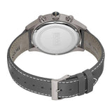  Shop Authentic Hugo Boss Grand Prix White Dial Grey Leather Strap Watch for Men - 1513633 - Luxxuri