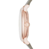  Shop Authentic Marc Jacobs Baker Rose Gold Dial Grey Leather Strap Watch for Women - MBM1400 - Luxxuri