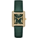  Shop Authentic Michael Kors Emery Quartz Diamonds Green Dial Green Leather Strap Watch For Women - MK4697 - Luxxuri
