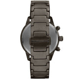  Shop Authentic Emporio Armani Mario Chronograph Blue Dial Grey Steel Strap Watch For Men - AR80045 - Luxxuri
