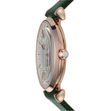 Shop Authentic Emporio Armani Pro Planet Analog Silver Dial Green Leather Strap Watch For Women - AR11517 - Luxxuri
