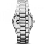  Shop Authentic Emporio Armani Valente Chronograph Black Dial Silver Stainless Steel Watch For Men - AR0673 - Luxxuri