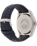  Shop Authentic Emporio Armani Valente Quartz Silver Dial Grey Leather Strap Watch For Men - AR1666 - Luxxuri
