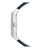  Shop Authentic Emporio Armani Classic Quartz Blue Dial Black Leather Strap Watch For Men - AR1731 - Luxxuri