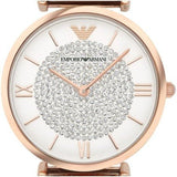  Shop Authentic Emporio Armani Gianni T Bar White Dial Two Tone Steel Strap Watch For Women - AR1926 - Luxxuri