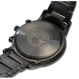  Shop Authentic Emporio Armani Classic Chronograph Black Dial Black Stainless Steel Strap Watch For Men - AR2453 - Luxxuri