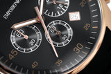  Shop Authentic Emporio Armani Sportivo Black Dial Black Steel Strap Watch For Women - AR5906 - Luxxuri