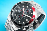  Shop Authentic Emporio Armani Chronograph Black Dial Silver Stainless Steel Watch For Men - AR5855 - Luxxuri