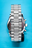  Shop Authentic Emporio Armani Chronograph Black Dial Silver Stainless Steel Watch For Men - AR5855 - Luxxuri