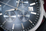  Shop Authentic Emporio Armani Classic Chronograph Blue Dial Blue Leather Strap Watch For Men - AR2473 - Luxxuri