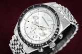  Shop Authentic Emporio Armani Sportivo Chronograph Silver Dial Silver Steel Strap Watch For Men - AR6073 - Luxxuri