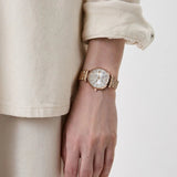  Shop Authentic Emporio Armani Gianni T-Bar Crystals Silver Dial Rose Gold Steel Strap Watch For Women - AR11446 - Luxxuri