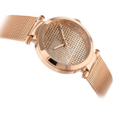  Shop Authentic Tommy Hilfiger Lynn Crystals Rose Gold Dial Rose Gold Mesh Strap Watch For Women - 1781868 - Luxxuri