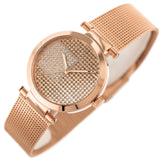  Shop Authentic Tommy Hilfiger Lynn Crystals Rose Gold Dial Rose Gold Mesh Strap Watch For Women - 1781868 - Luxxuri