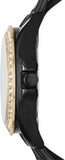  Shop Authentic Fossil Riley Black Dial Black Leather Strap Watch for Women - ES3696 - Luxxuri