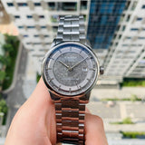  Shop Authentic Tissot Luxury Powermatic 80 Anthracite Grey Dial Silver Steel Strap Watch For Men - T086.407.11.061.10 - Luxxuri