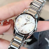  Shop Authentic Tissot T Wave Mother of Pearl Dial Two Tone Steel Strap Watch For Women - T023.210.11.117.00 - Luxxuri