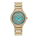  Shop Authentic Michael Kors Kerry Mother of Pearl Dial Gold Steel Strap Watch for Women - MK3481 - Luxxuri