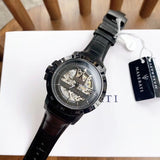  Shop Authentic Maserati Potenza Automatic Black Dial Black Leather Strap Stainless Steel Watch For Men - R8821119006 - Luxxuri
