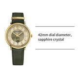  Shop Authentic Versace V-Circle Manifesto Gold Dial Black Leather Strap Watch for Men - VBQ030017 - Luxxuri