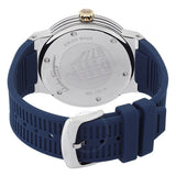  Shop Authentic Salvatore Ferragamo F-80 Blue Dial Blue Rubber Strap Watch For Men - SFHY01122 - Luxxuri