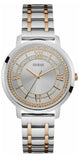  Shop Authentic Guess Montauk Silver Dial Two Tone Steel Strap Watch For Women - W0933L6 - Luxxuri
