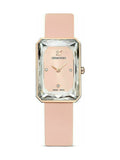  Shop Authentic Swarovski Uptown Pink Dial Pink Leather Strap Watch for Women - 5547719 - Luxxuri