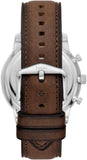  Shop Authentic Fossil Neutra Chronograph White Dial Brown Leather Strap Watch for Men - FS6022 - Luxxuri