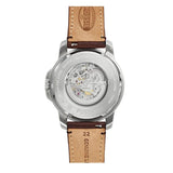  Shop Authentic Fossil Townsman Automatic Chronograph White Dial Blue Leather Strap Watch for Men - ME3167 - Luxxuri