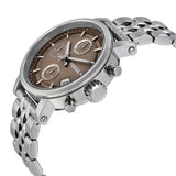  Shop Authentic Fossil Boyfriend Chronograph Brown Dial Silver Steel Strap Watch for Women - ES3747 - Luxxuri