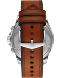 Shop Authentic Fossil Dillinger Luggage Chronograph Green Dial Brown Leather Strap Watch for Men - FS5734 - Luxxuri