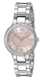  Shop Authentic Fossil Virginia Pink Dial Silver Steel Strap Watch for Women - ES3504 - Luxxuri