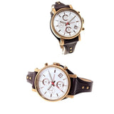  Shop Authentic Fossil Boyfriend White Dial Brown Leather Strap Watch for Women - ES3616 - Luxxuri