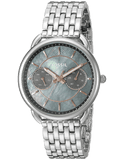  Shop Authentic Fossil Tailor Mother of Pearl Black Dial Silver Steel Strap Watch for Women - ES3911 - Luxxuri