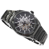  Shop Authentic Fossil Everett Automatic Skeleton Grey Dial Grey Steel Strap Watch for Men - ME3206 - Luxxuri