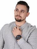  Shop Authentic Fossil Bronson Chronograph Black Dial Black Steel Strap Watch for Men - FS5712 - Luxxuri
