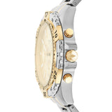  Shop Authentic Fossil Garrett Analog Black Dial Two Tone Steel Strap Watch for Men - FS5771 - Luxxuri