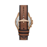  Shop Authentic Fossil Garrett Chronograph Brown Dial Brown Leather Strap Watch for Men - FS5867 - Luxxuri
