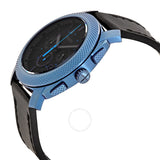  Shop Authentic Fossil Machine Chronograph Black Dial Black Leather Strap Watch for Men - FS5361 - Luxxuri