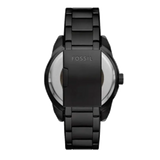  Shop Authentic Fossil Bronson Automatic Skeleton Black Dial Black Steel Strap Watch for Men - ME3256 - Luxxuri