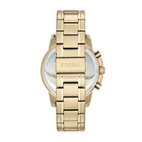  Shop Authentic Fossil Dean Chronograph Champagne Dial Gold Steel Strap Watch for Men - FS4867 - Luxxuri