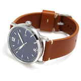  Shop Authentic Fossil Commuter Blue Dial Blue Leather Strap Watch for Men - FS5325 - Luxxuri