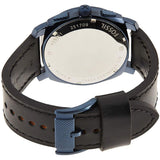  Shop Authentic Fossil Machine Chronograph Black Dial Black Leather Strap Watch for Men - FS5361 - Luxxuri