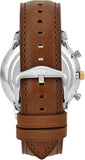  Shop Authentic Fossil Neutra Chronograph Black Dial Brown Leather Strap Watch for Men - FS5408 - Luxxuri
