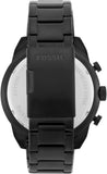  Shop Authentic Fossil Bronson Chronograph Black Dial Black Steel Strap Watch for Men - FS5712 - Luxxuri