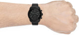  Shop Authentic Fossil Bronson Chronograph Black Dial Black Steel Strap Watch for Men - FS5712 - Luxxuri