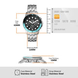  Shop Authentic Fossil FB-01 Chronograph Black Dial Silver Steel Strap Watch for Men - FS5827 - Luxxuri