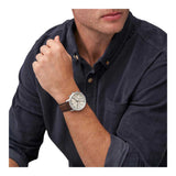  Shop Authentic Fossil Neutra Chronograph White Dial Brown Leather Strap Watch for Men - FS6022 - Luxxuri