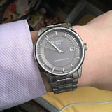  Shop Authentic Tissot Luxury Powermatic 80 Grey Dial Silver Steel Strap Watch for Men - T086.407.11.061.00 - Luxxuri
