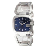  Shop Authentic Gucci G Gucci Blue Dial Silver Steel Strap Watch For Women - YA125405 - Luxxuri